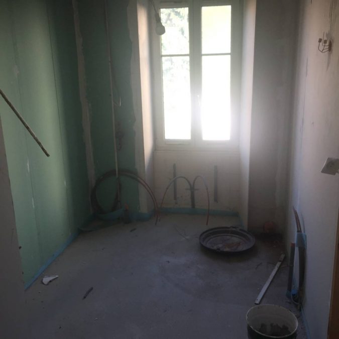 R&eacute;novation salle de bain &agrave; Mulhouse (Chantier 2) Thann 0