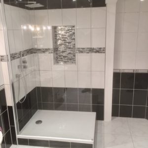 Cr&eacute;ation de douche &agrave; l’italienne &agrave; Novillard Guebwiller 1