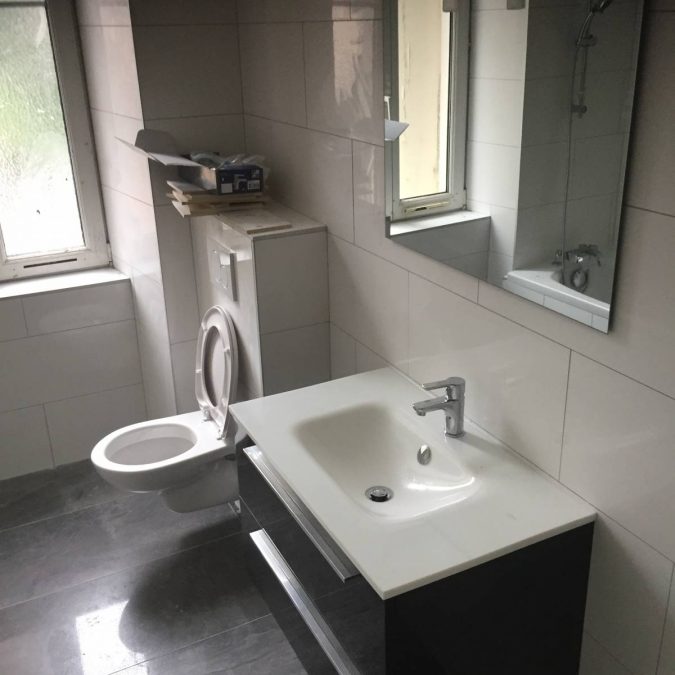 R&eacute;novation salle de bain &agrave; Mulhouse (Chantier 2) Wittelsheim 3