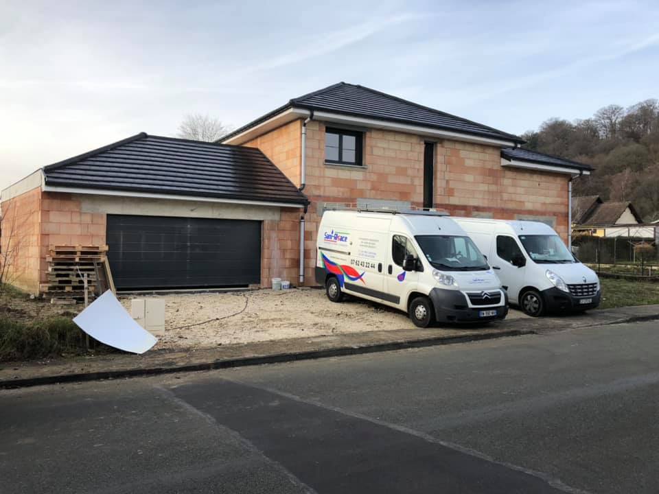 Installation de plancher chauffant et pompe &agrave; chaleur &agrave; Valentigney Riedisheim
