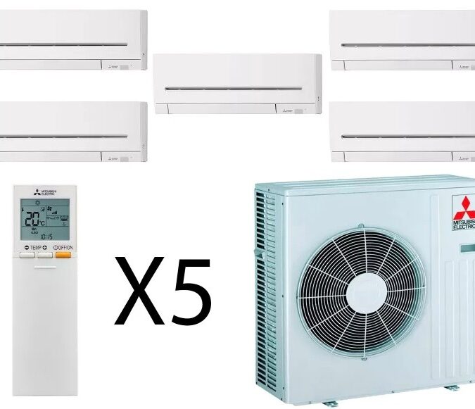 Installation et mise en service d’un climatiseur Mitsubishi Quintuple-split &agrave; UFFHEIM Thann 2