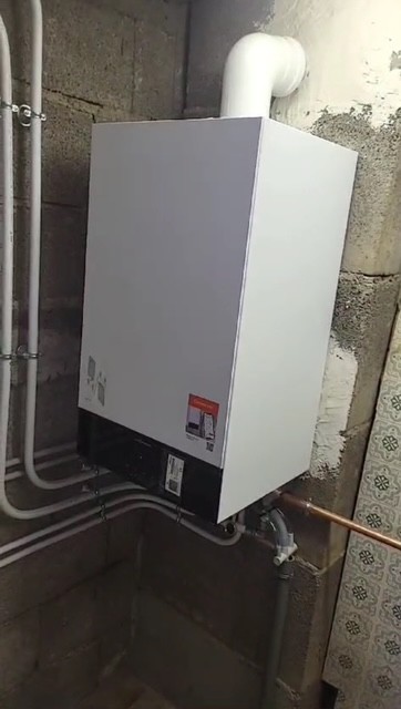 Remplacement de chaudi&egrave;re gaz &agrave; chemin&eacute;e par une chaudi&egrave;re gaz &agrave; condensation &agrave; Pfastatt Wittenheim