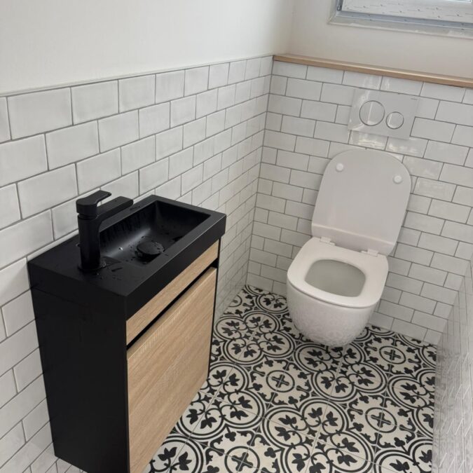 Cr&eacute;ation d’une salle de bain &agrave; Orbey Mulhouse 3